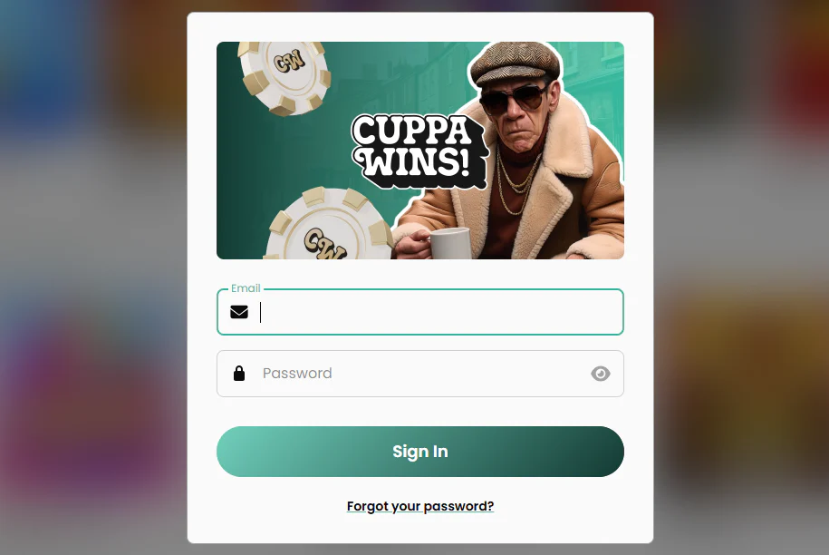 Cuppa Wins — seo-text:login